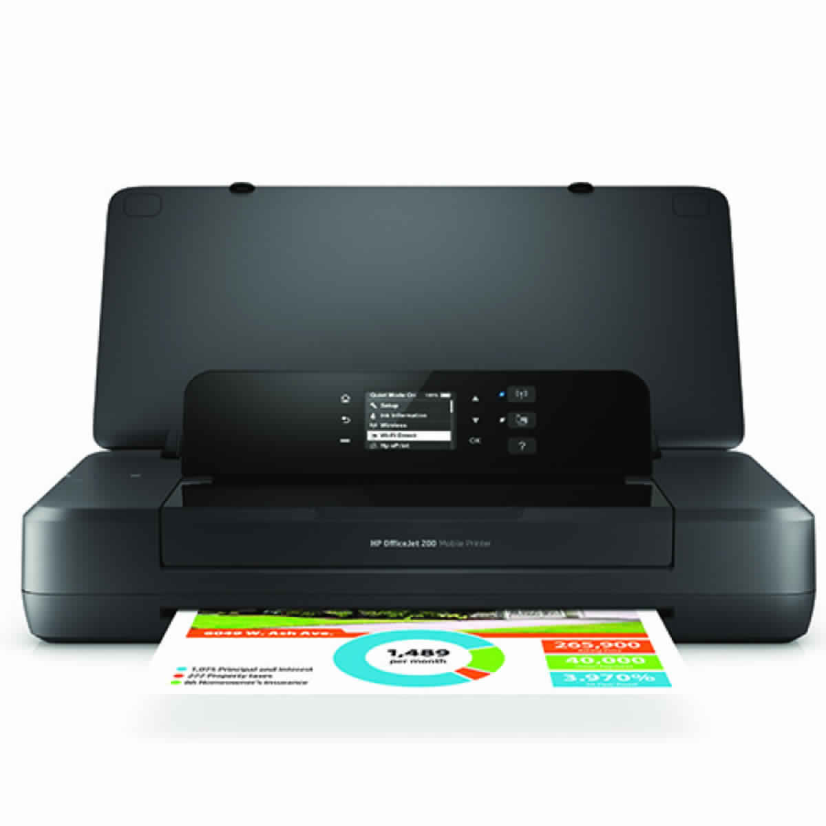 Impresora portatil Hp Officejet 200 tinta color CZ993A