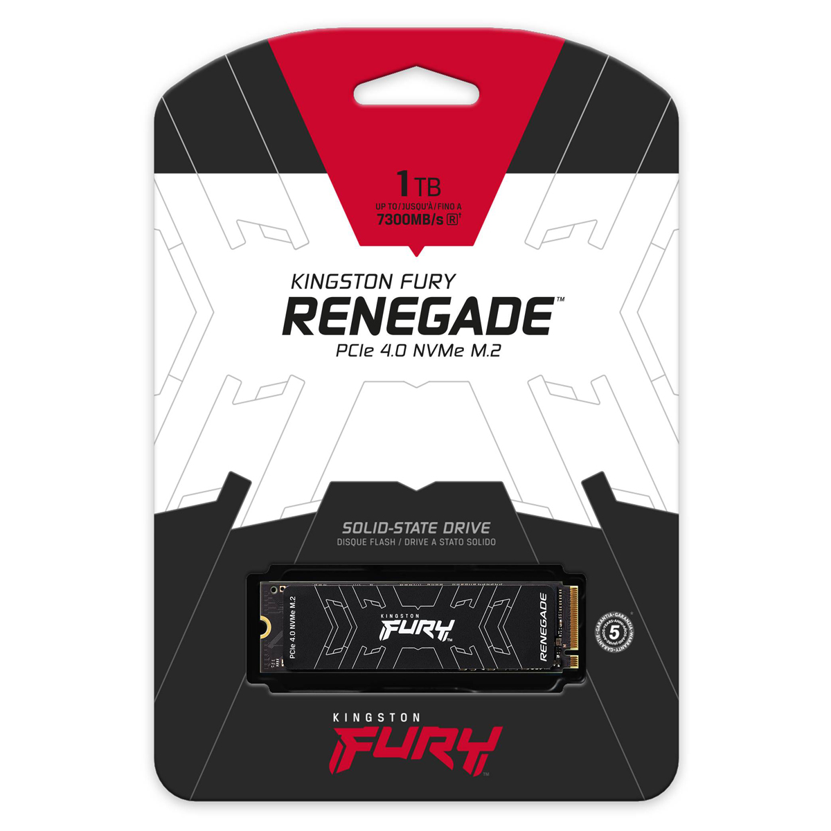 Disco Solido Interno Kingston 1000GB FURY RNG M.2 2280