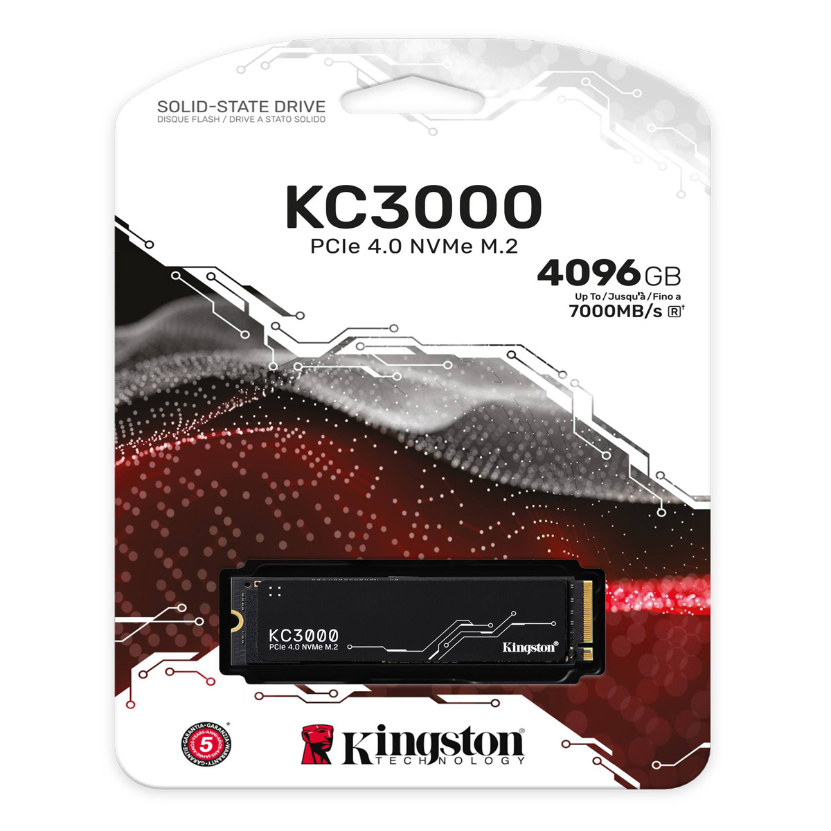 SSD KINGSTON 4096G KC3000 M.2 2280