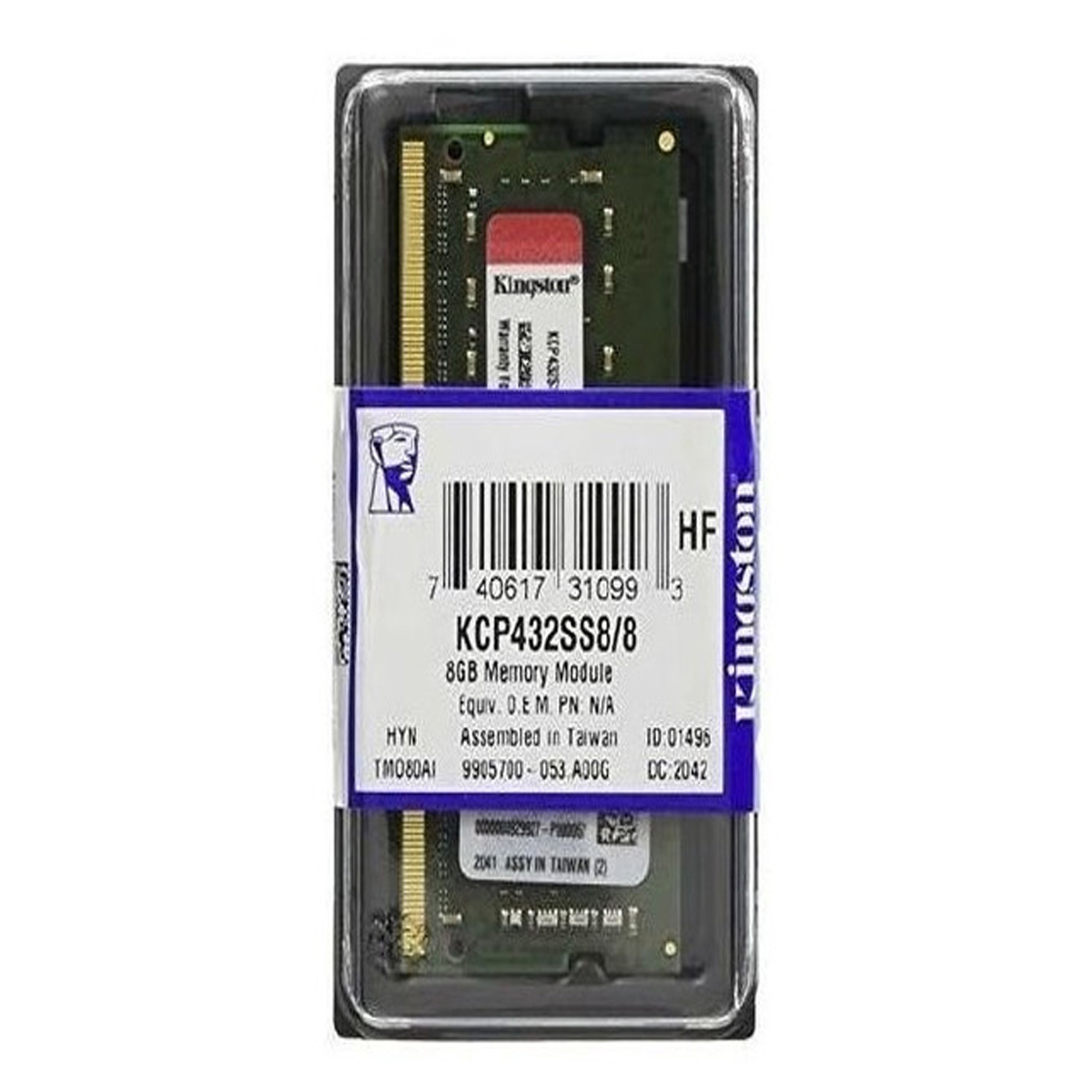 MEMORIA RAM KINGSTON 8GB DDR4 3200MHZ SODIMM
