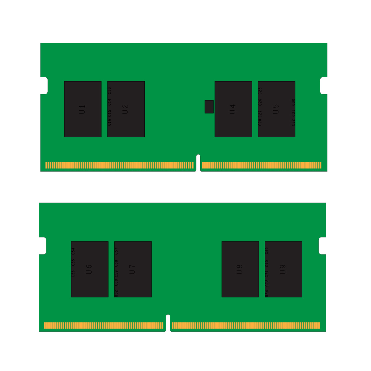 Memoria Ram Kingston 16GB 3200Mhz DDR4 NO ECC SODIMM