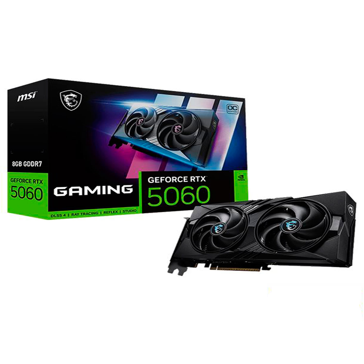 Tarjeta de Video GIGABYTE NVIDIA GeForce RTX 5060 GAMING OC, 8GB GDDR7, 128-bit, PCI-e 5.0