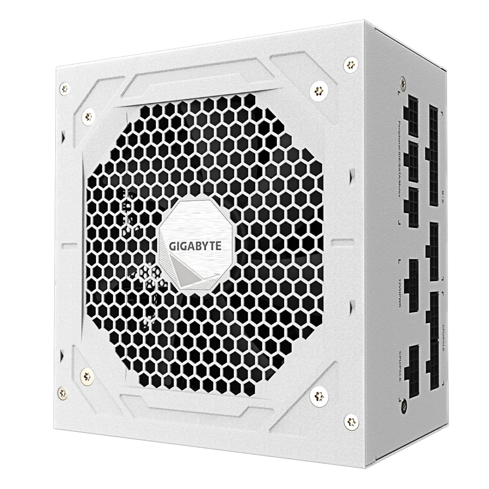 Fuente PC 850W Gamer Blanca Gigabyte UD850GM GOLD PG5