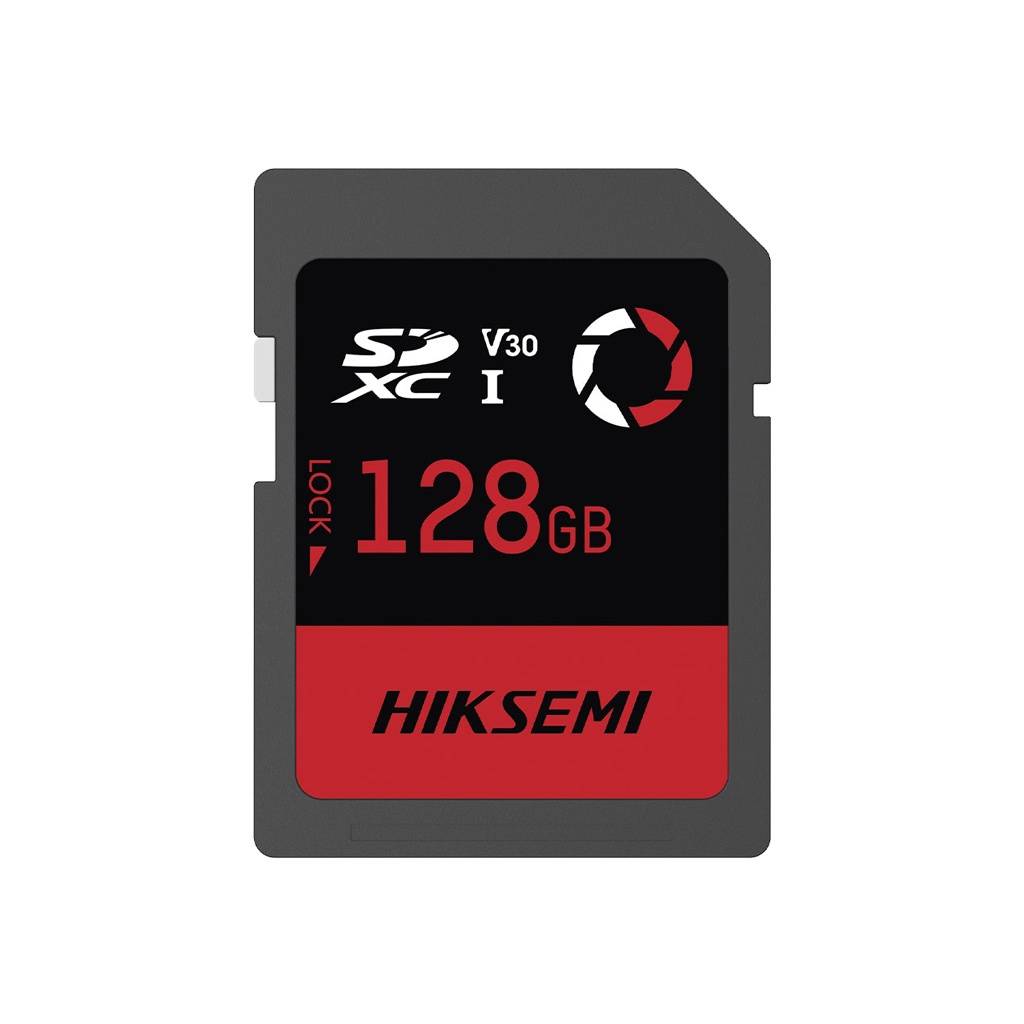 Tarjeta de memoria SD Hiksemi Capture 128Gb, Clase 10,  180 MB/s Lectura / 150 MB/s Escritura, Especial Para Drones Comerciales, Cámaras de Fotografía y Video