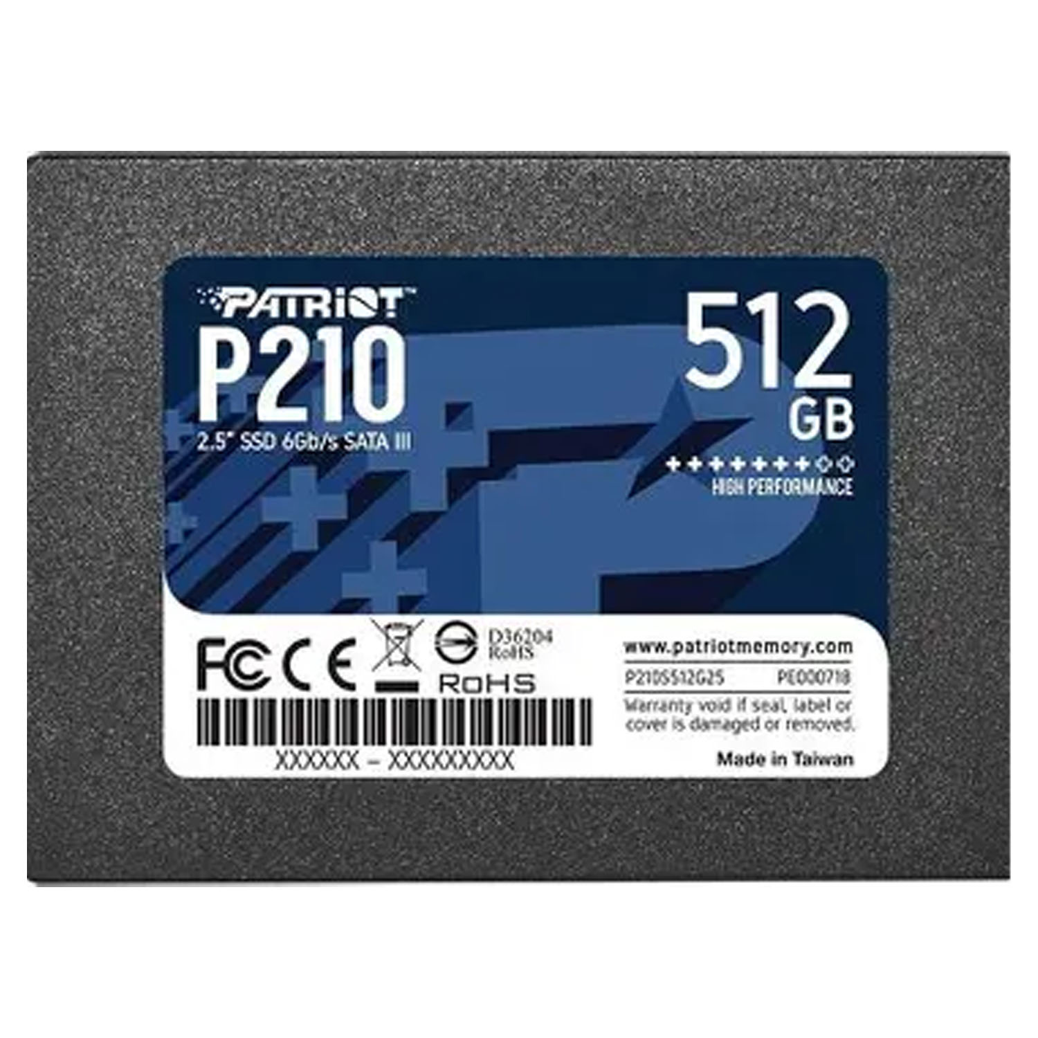 SSD INT P210 512GB