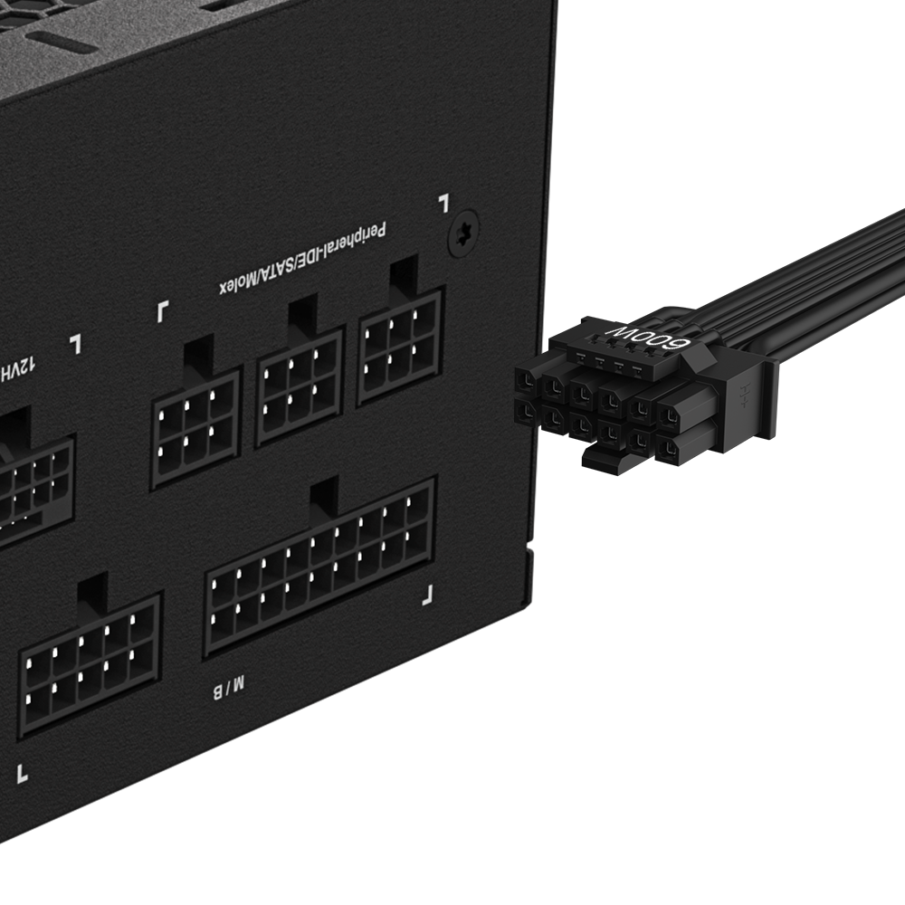 Fuente de PC Gigabyte 1000W 80 Plus Gold GP-UD1000GM.