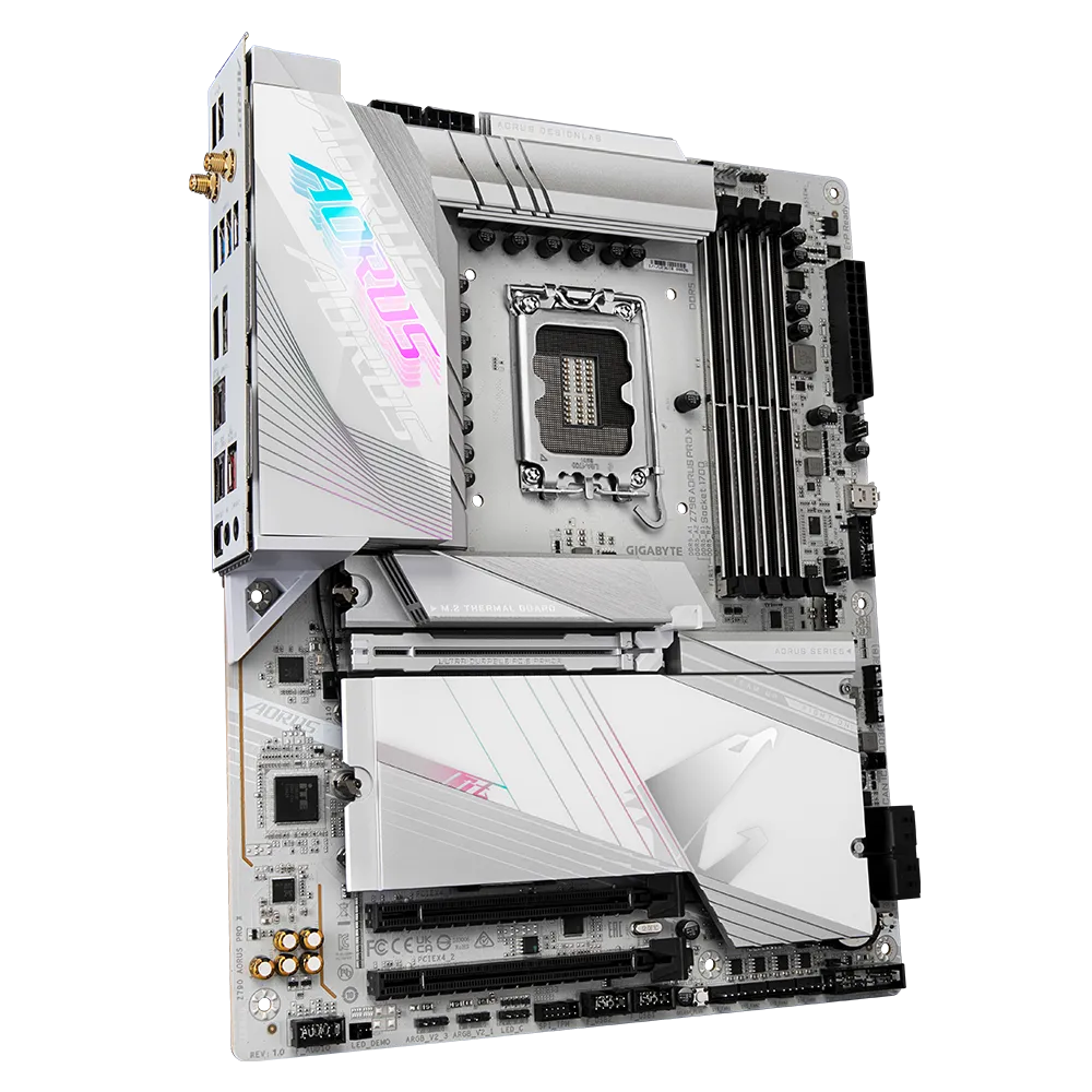 MOTHERBOARD GIGABYTE Z790 AORUS PRO X (1.0) MR Soluciones Informaticas