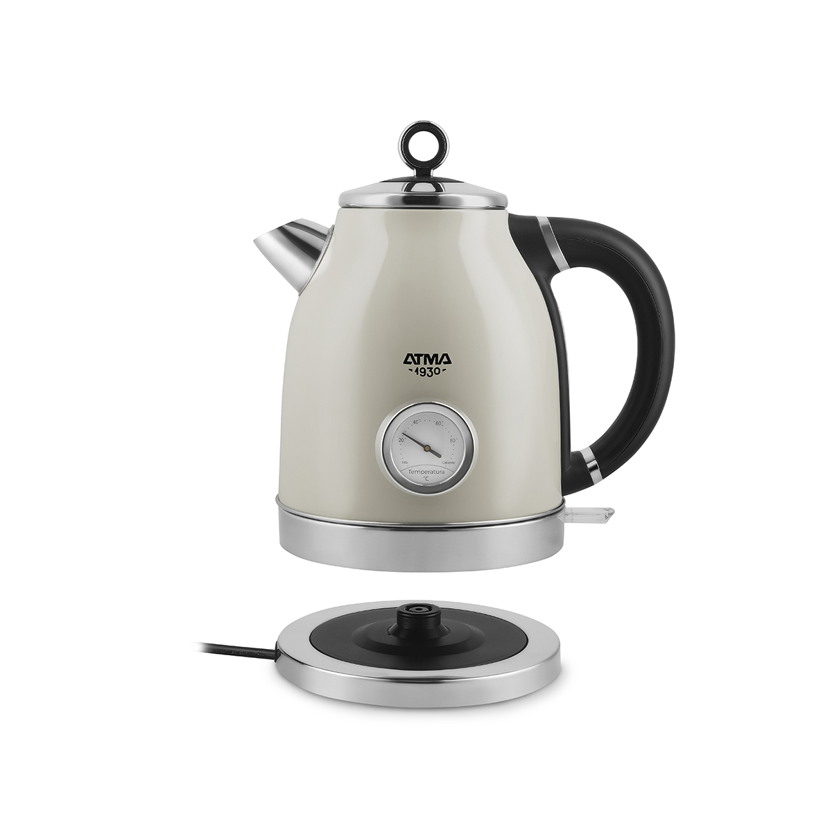 Pava Electrica Atma Vintage Crema 1.25L