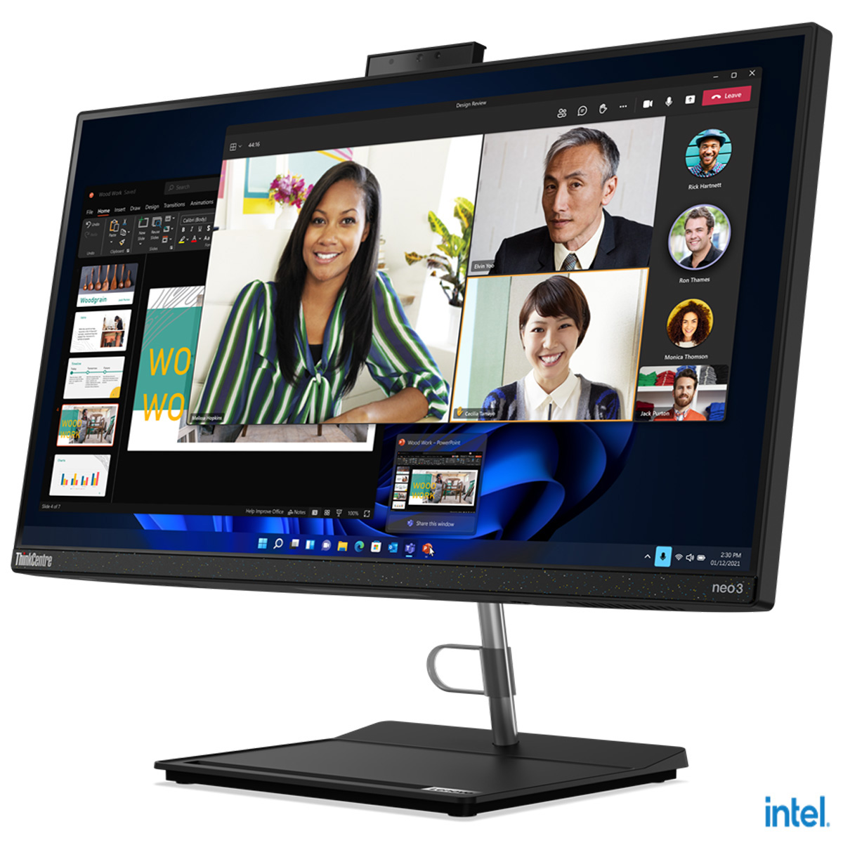 PC All in One Lenovo 23.8