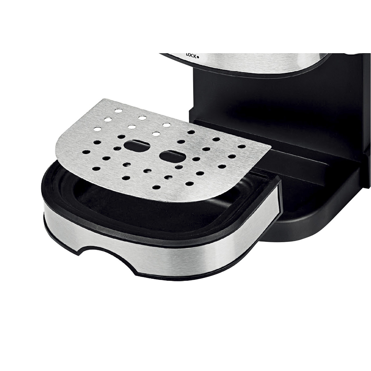 Cafetera express Peabody con espumador PE-CE4601IX