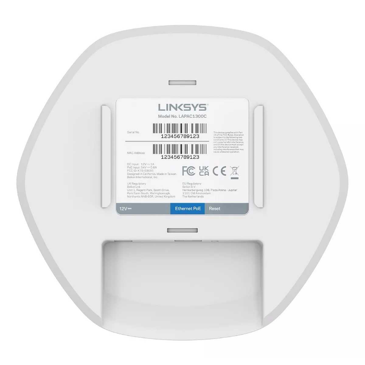 Access Point Linksys Lapac1300c Dual Band 2x2 Cloud Interior