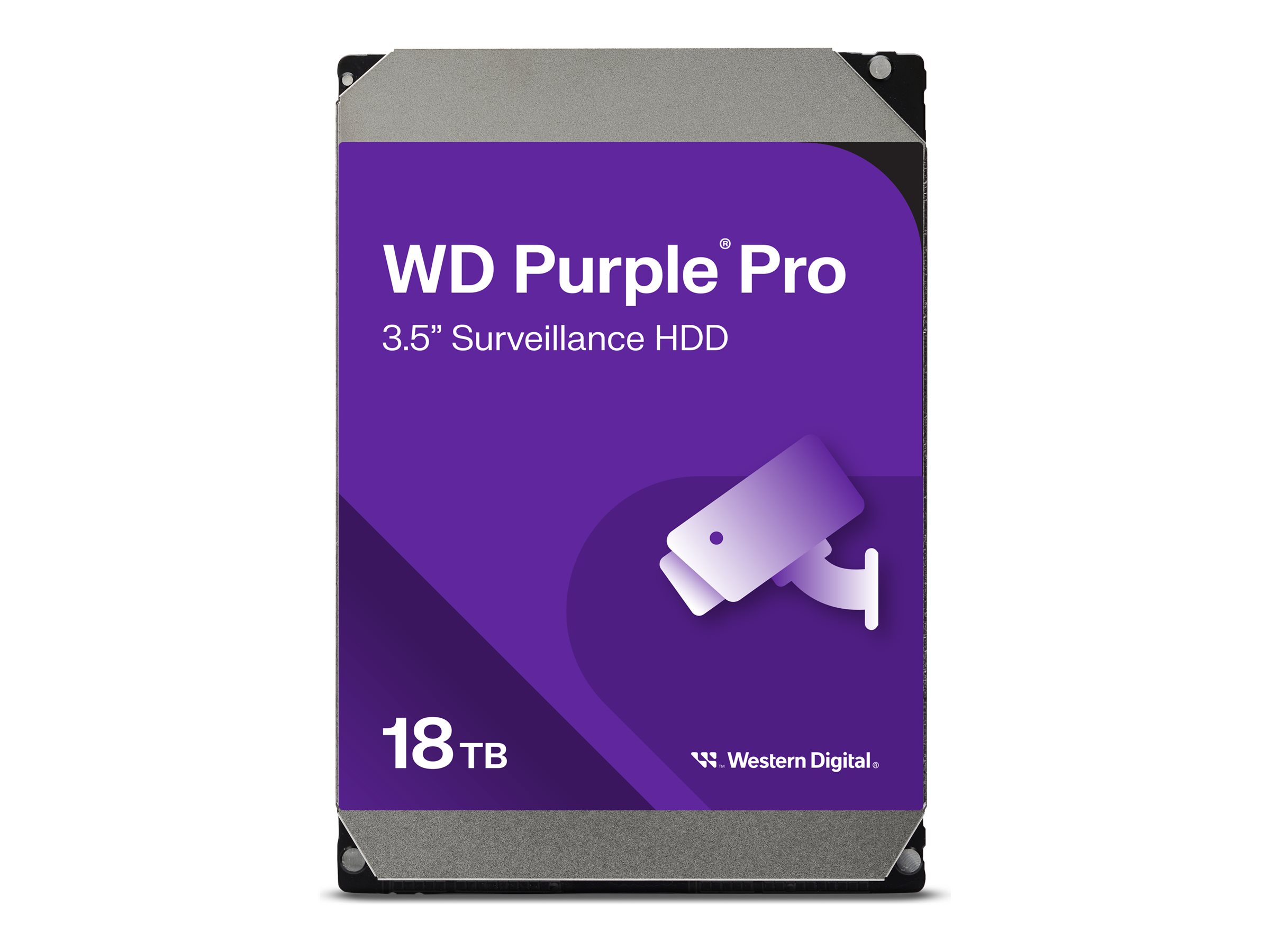 Disco Duro 18TB Wester Digital PURPLE 3.5 - WD181PURP- Videovigilancia