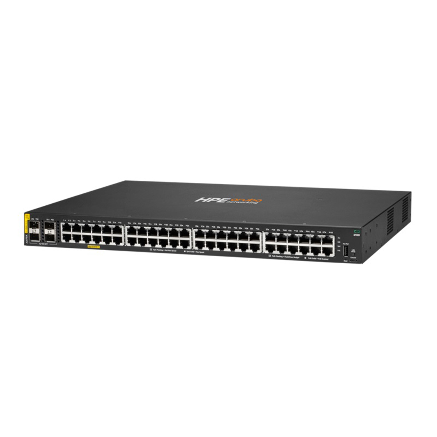 Switch HP 6100 48G 4SFP+ POE