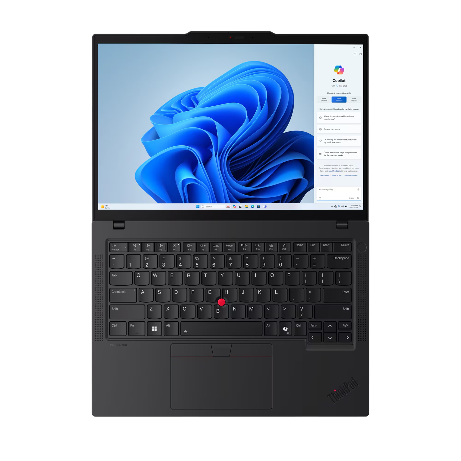 Notebook Lenovo Thinkpad T14 Gen 5 AMD Ryzen 7 PRO 16GB RAM 512GB SSD Windows 11 Pro Español 21MD0002AR