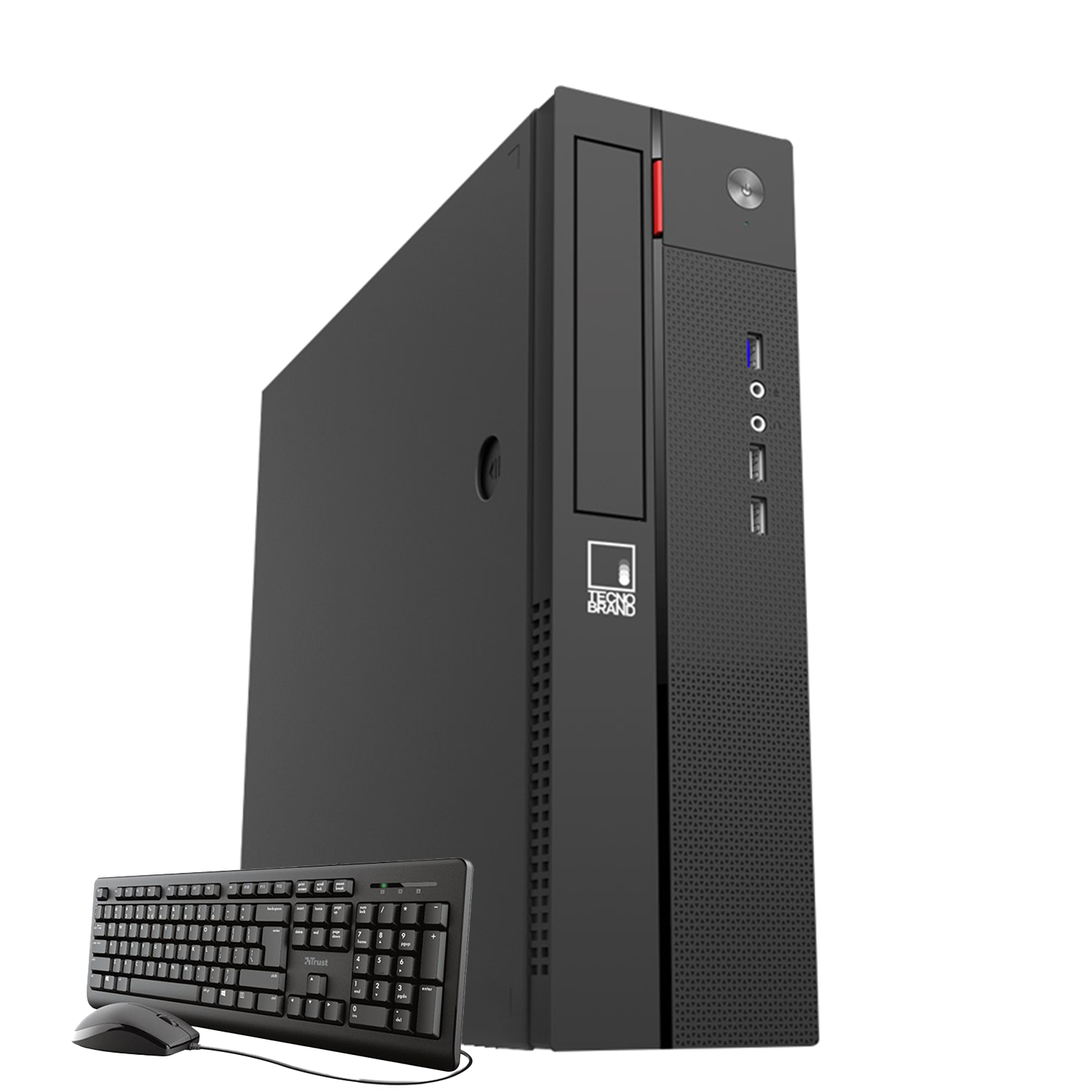 Pc Tecnobrand Intel Core I7 16GB RAM 480GB SSD Sin Windows con mouse y teclado PCTBI716G480