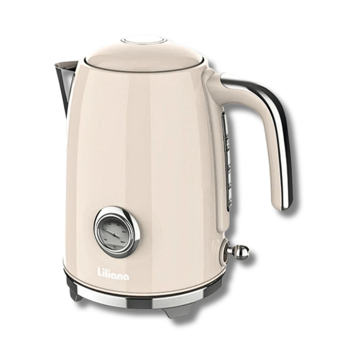 Pava electrica Liliana retrostyle crema 1.7L AP990C