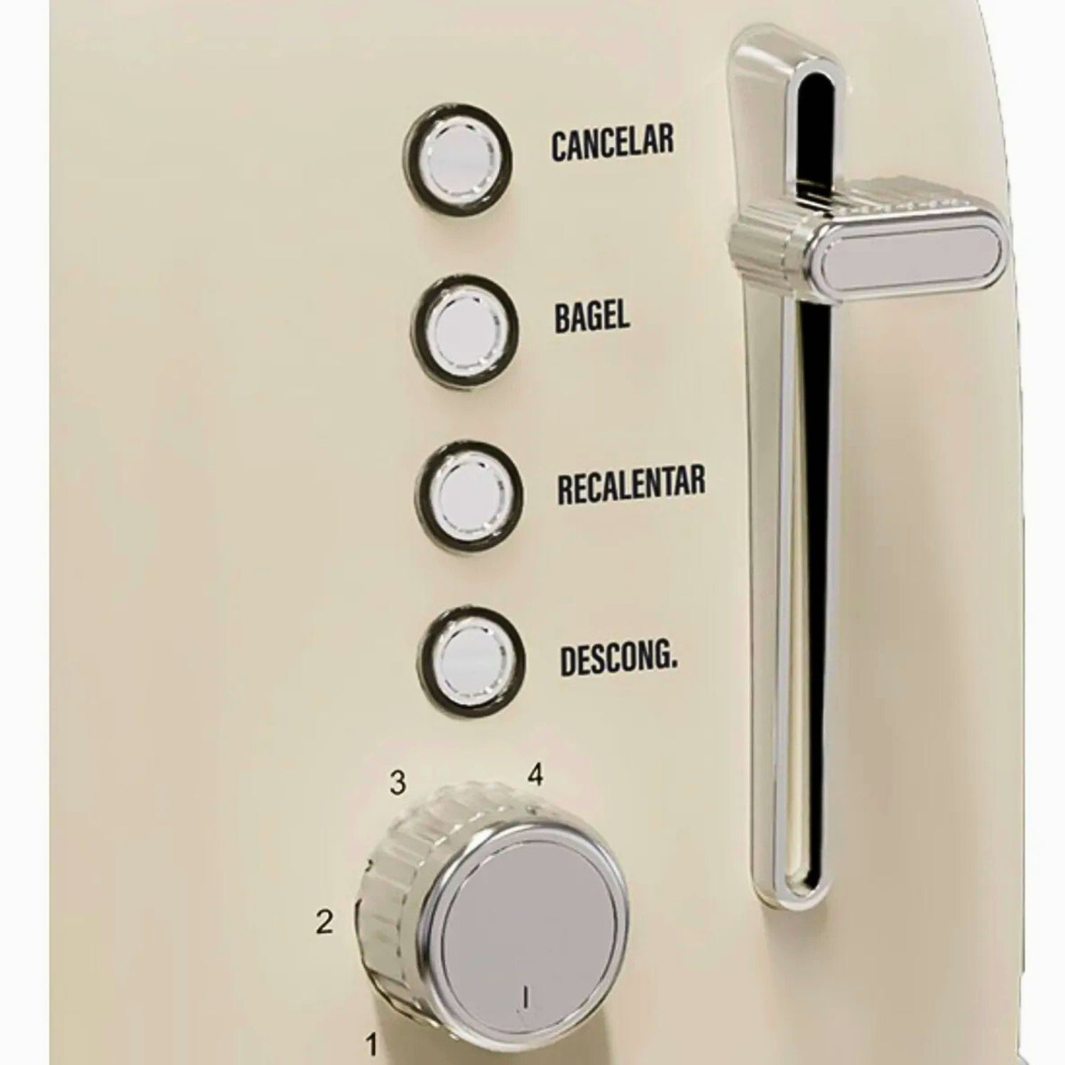 Tostadora Liliana AT928C Color Crema 