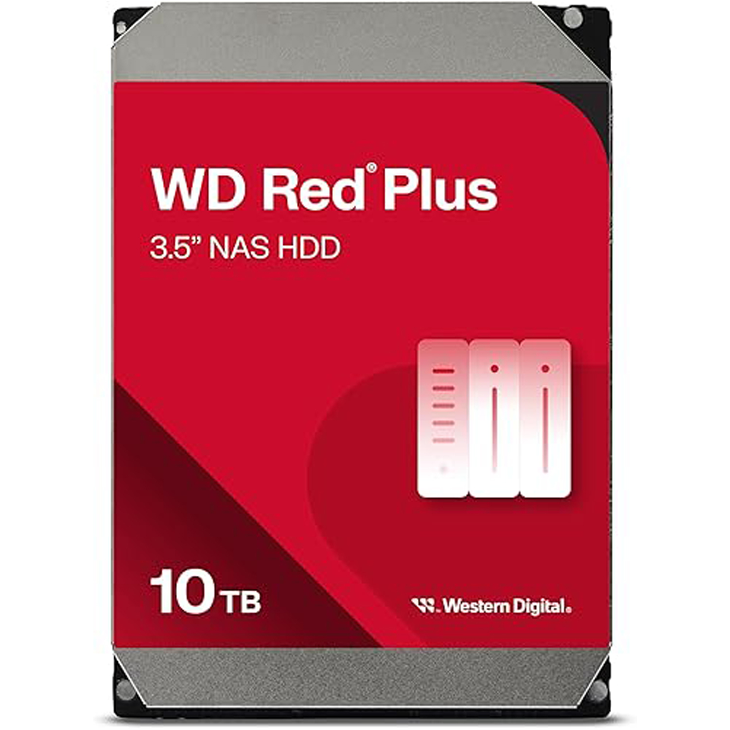 Disco Duro 10TB Western Digital Red Plus NAS 3.5 - WD100EFGX