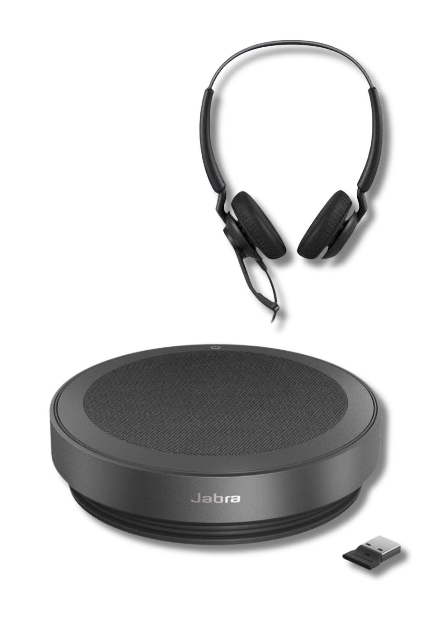 Speaker Jabra Speak2 75MS + Headset Engage 40C Stereo + LINK