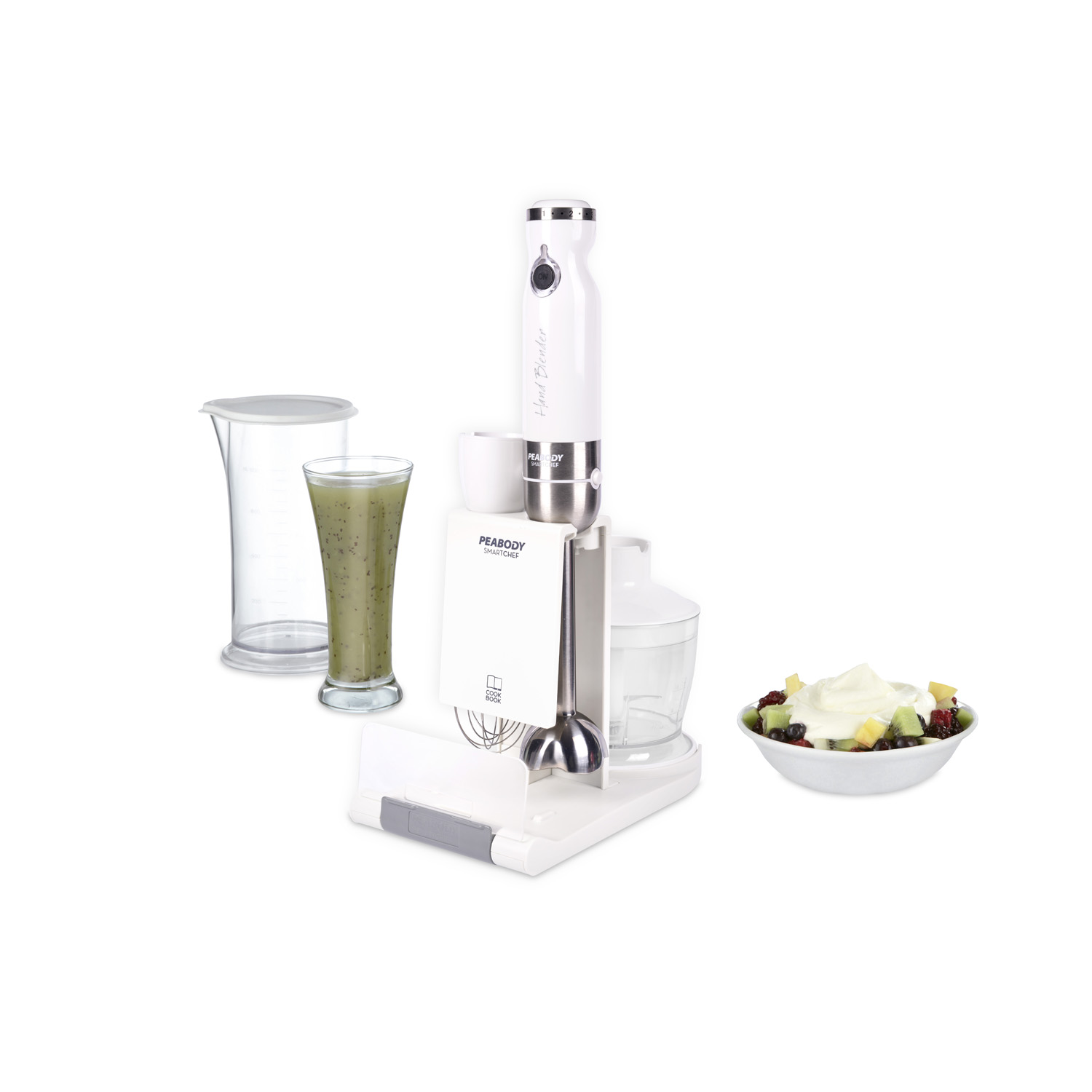 Licuadora de Mano Mixer Peabody PE-LMA327B 800W Blanca