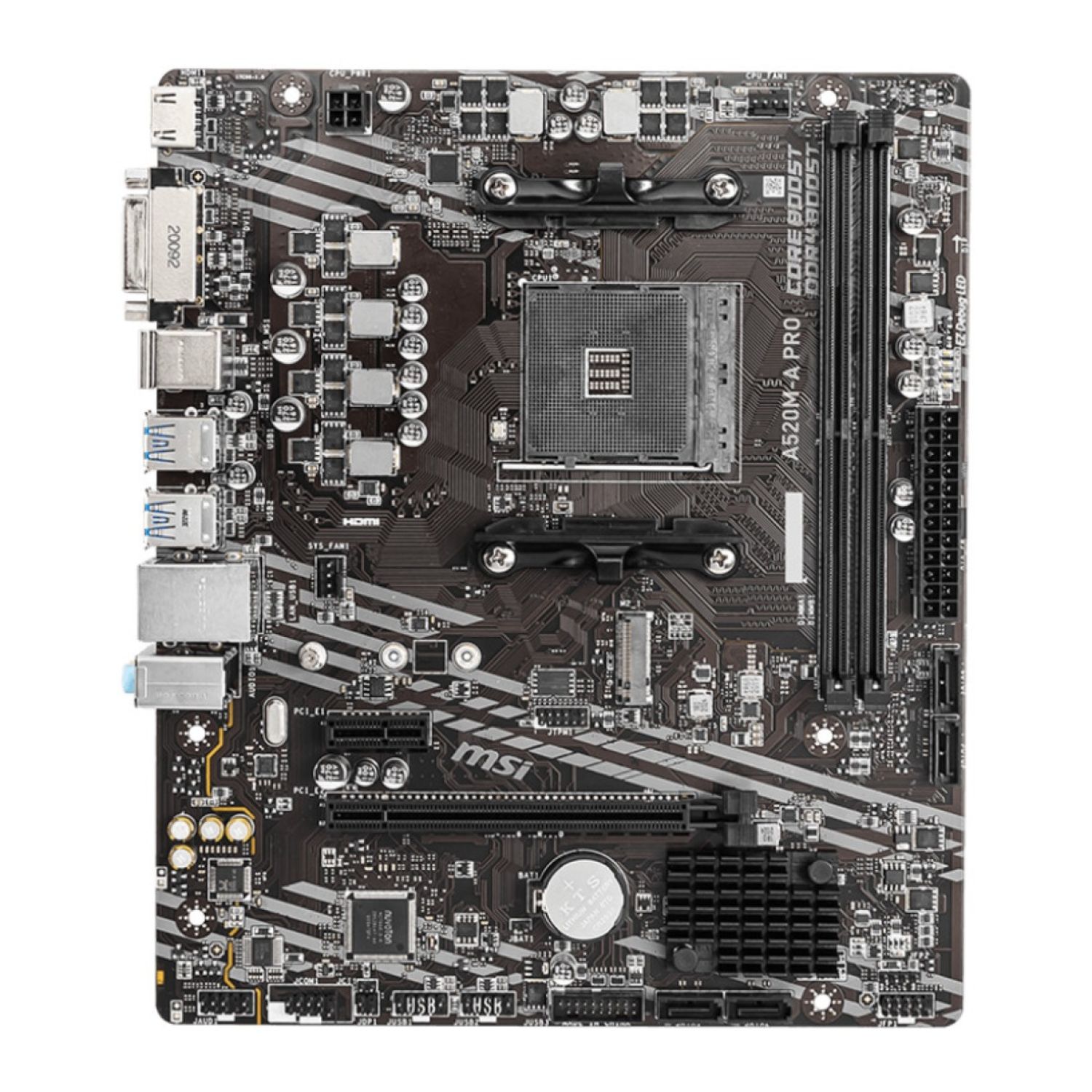 Motherboard MSI A520M-A Pro DDR4 para AMD Ryzen mATX