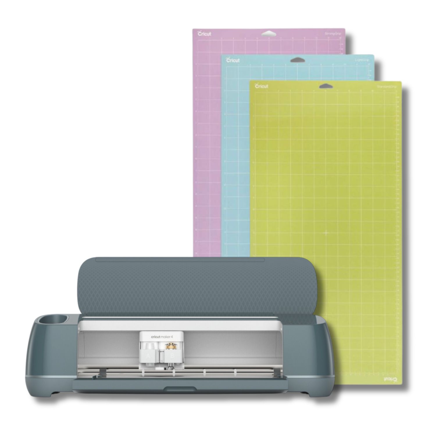 Cricut Maker 4 con Pack de tapetes variados de colores